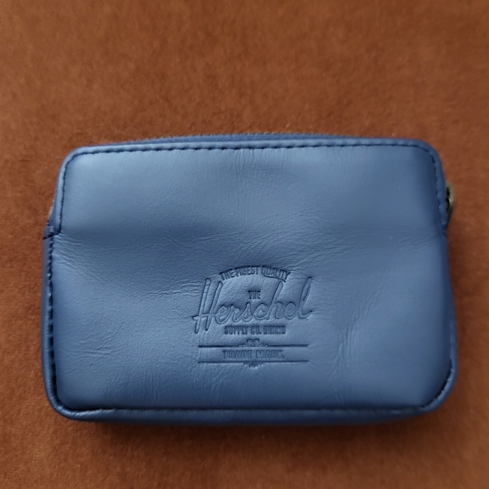 NEW Herschel OXford Pouch Leather Wallet